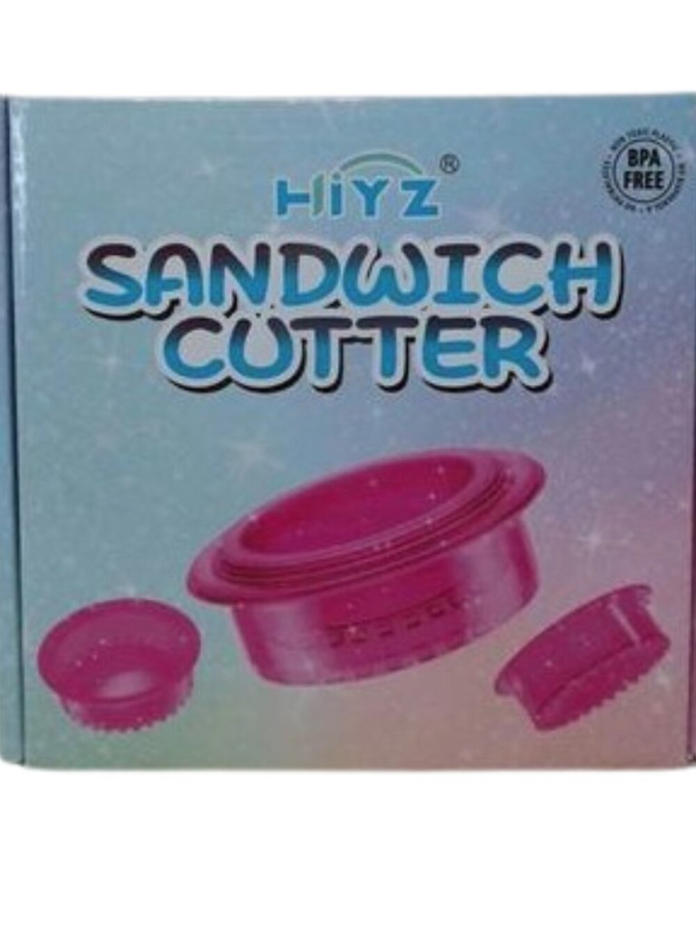 HiYZ 5 Pc Bread Sandwich Cutter and Sealer New in Box